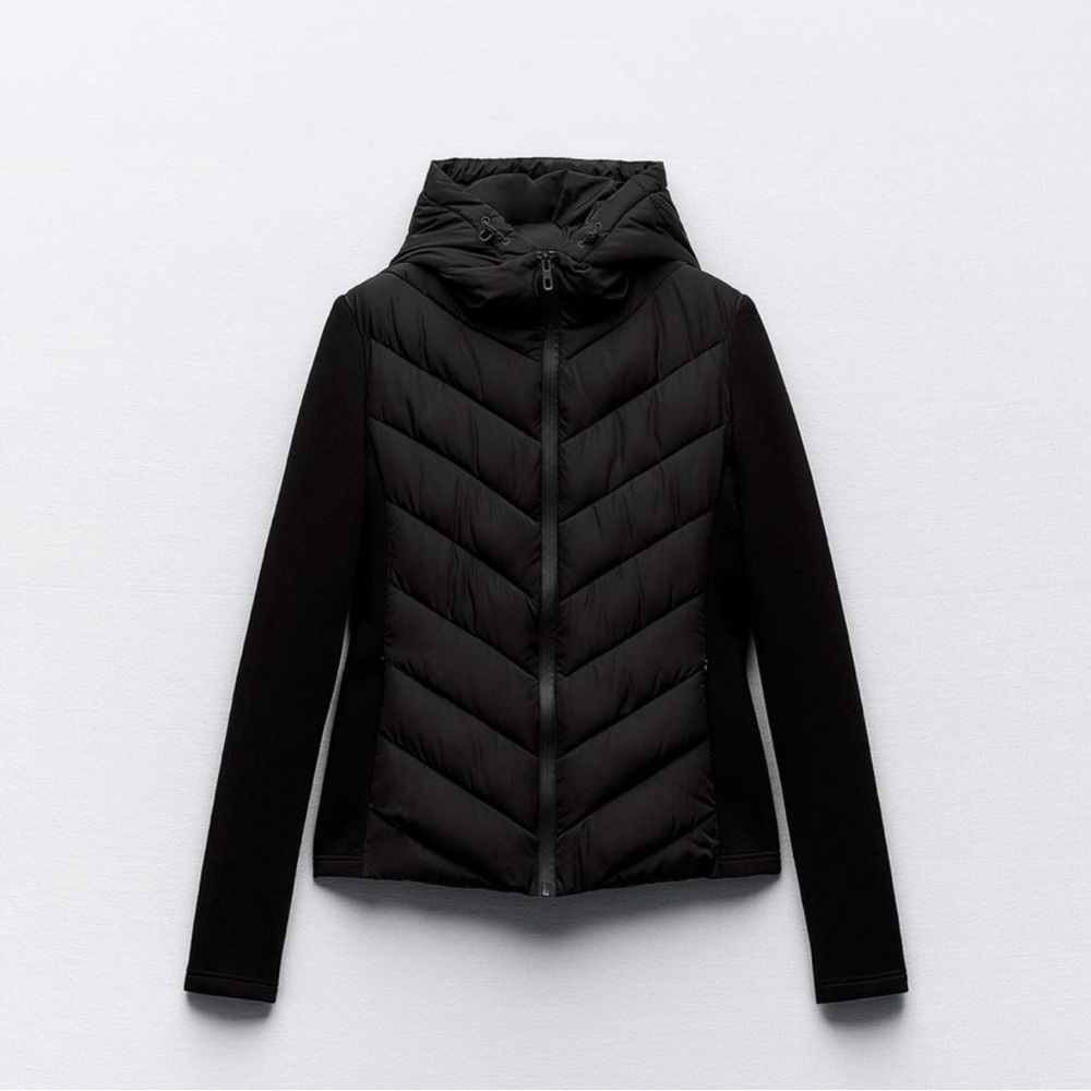 Zara Combination Quilted Jacket